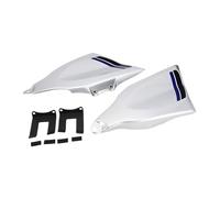 GRZPCJZM Compatible With 2021 2022 ABS Plastic Motorcycle Accessories Side Panel Cover Protection Decorative Covers Compatible With YAMAHA MT09 MT-09 MT 09 Mt 09(Silver black blue)