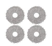 GRZPCJZM Compatible With DEBOT X1/X2/X5 /T10 / T20 / T30 MAX/PRO/T50/N9+/ DEX86 Robot Vacuum Cleaner Mop Cloths Spare Parts(4pc)