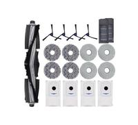 GRZPCJZM Compatible With Deebot X2 / Omni/Pro Robot Vacuum Parts Roller Main Side Brush Filter Mop Cloth Bag(SKY BLUE)