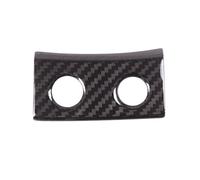 GRZPCJZM Compatible With Ferrari 458 2011-2016 Real Carbon Fiber Car Inner Tailgate Switch Button Cover Trim Decorative Trim