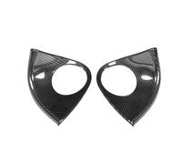 GRZPCJZM Compatible With McLaren GT 2019-2022 Real Dry Carbon Fiber Car Dashboard Side Air Vent Outlet Trim Decorative Cover Kit