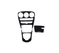 GRZPCJZM Compatible with Mercedes C GLC Class W205 X253 2015-2019 Car Center Control Gear Shift Panel Frame Cover Trim(B Glossy Black)
