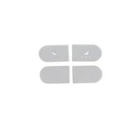 GRZPCJZM Compatible With Mercedes GLC X253 GLS GLE W167 GLB X247 A B C E Class W177 W247 W205 W213 Seat Heating Button Cover Trim(Silver)