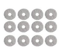 GRZPCJZM Compatible With P10/P10S/P10 PRO/P10SPRO/P10S PRO PLUS/ V20 Robot Vacuum Parts Mop Cloth(12pc)