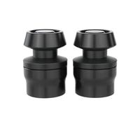 GRZPCJZM Compatible With Rear Fork Axle Crash Sliders Swingarm Spools Compatible With YAMAHA FZ6 XJ6 FZR600 XTR660 XTX660 WR125R/125X XT225 TT-R50E/225 TDR125 SR125(Black Rear B)