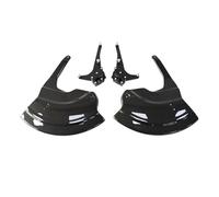 GRZPCJZM Compatible With S1000RR S1000R S1000R M1000R M1000RR Front Caliper Cover Radiator Side Panel Rotor Trim Accessories(Black)