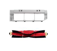 GRZPCJZM Compatible With Xiaomi Mi Robot Vacuum Cleaner 1S SDJQR02RR SDJQR01RR, E2 E3 E4 E5 S5 S4 S4Max Filter Main Side Brush Parts(Black)