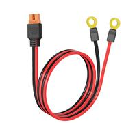 GRZWAYS XT60i to O Ring Terminal Cable, More Than 16A, 5FT 10AWG Extension Cable XT60i Female to O Ring Connector XT60i-f Compatible with Lipo Batterie (1.5M/5FT)
