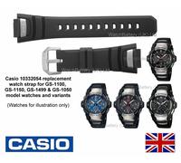Casio Watch Strap Resin Band Black for GS 1100 GS 1150 GS 1400 GS 1050