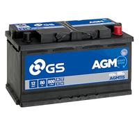 GS AGM115 12V 80Ah 800 CCA AGM Start Stop Car, Truck & Van Battery