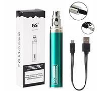 GS EGO II Prime 2200mAh E-Cigarette Vape Battery with Micro USB Charger E-Shisha No Nicotine (Green) (GREEN)
