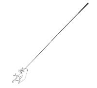 GS Equestrian 2 Piece Lunge Whip - Extendable Horse Training Whip 94-184cm with Comfortable Grip (Black, 94 cm)