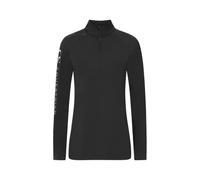 GS Equestrian Children's Momentum Long Sleeve Base Layer. Comfortable, Flexible and Colourful Base Layers Perfect for Horse Riding (Black, 10-12 Years)