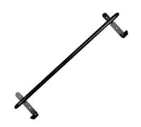 GS Equestrian & Country Blanket Rack - Wall Mounted Horse Rug Rack with End Hooks for Tack & Accessory Storage