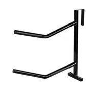 GS Equestrian & Country Double Hook Over Saddle Rack - Portable Over Door Saddle Holder for Stable & Tack Room Use