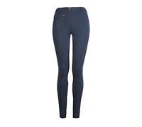 GS Equestrian Kerry 1-Tone Jodhpurs GSE001 Women's Girl's Various Sizes Zip Pocket Medium Weight Material (Navy, 10)
