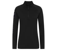 GS Equestrian Ladies Momentum Long Sleeve Base Layer. Lightweight, Flexible and Colourful Base Layers That are Perfect for Horse Riding (Black, UK 12)