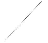 GS Equestrian Sparkle Dressage Whip - Crystal Grip Riding Whip with 11cm Flick for Training & Competition (Black, 100cm)