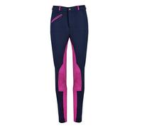 GS Equestrian Women's Kerry Jodhpurs, Navy/Pink - 24-Inch