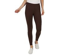 GS Equestrian Womens Silicone Horse Riding Tights (18, Brown)