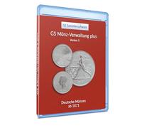GS Münz-Verwaltung 5 plus - Deutsche Münzen ab 1871 - Software für Sammler von Münzen