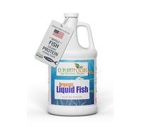 GS Plant Foods Organic Hydrolyzed Liquid Fish Fertilizer 1 Gallon