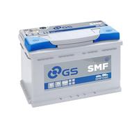 GS SMF086 12V 75Ah 650 CCA Maintenance Free Car, Truck & Van Battery | 40,000 Engine Starts, Leak-Proof Design, State of Charge Indicator, 18.3 kg
