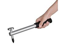 GS Tap Down Tools Aluminum Dent Hammer With Screw-on Plastic Tip KnockDown Hammer Hand Tools For Car Hail Damage Dent Repair