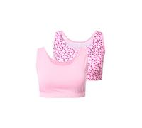 gs1 data protected company 4069787000005 Women's 2pcs Bustiers, Sweet Check Bra, Pink, 50-52