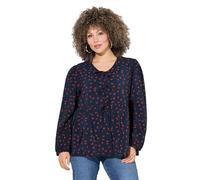 gs1 data protected company 4069787000005 Women's Blouse, Bow Detail, Minimal Shirt, Navy, 20 UK/22 UK