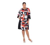 gs1 data protected company 4069787000005 Women's Printed Punto Dress, Paprika, 16-18
