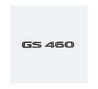 GS200t GS250 GS300 GS350 GS430 GS460 GS450h Rear Trunk Logo Glossy Black ABS Emblem Retrofit Upgrade Letter(GS460,Glossy black)