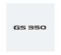 GS200t GS250 GS300 GS350 GS430 GS460 GS450h Rear Trunk Logo Glossy Black ABS Emblem Retrofit Upgrade Letter(GS350,Glossy black)
