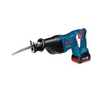 GSA 18V-LI Cordless Reciprocating Saw Including 2X 5.0AH Battery Packs in L-Boxx