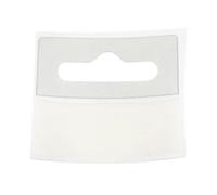 GSA - Flexible Euro Hooks Hang Tabs 50mm x 50mm Roll | Plastic Sticky Tabs for Euro Hooks & Retail Display | Strong Adhesive Hanging Tabs (1000)