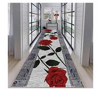 GSACLKES Area Rugs,Hall Carpet,Home Décor Non-Slip Rugs Edgicleavable Bordered for Entryway Kitchen/A/60X250Cm/a/100 * 500Cm