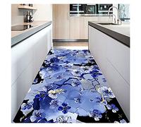 GSACLKES Carpets,Hallway Rug,Washable 0.6Cm Low-Pile Carpet Non-Skid Rubber Backifade Resistant for Indoor Kitchen Entryways,2 Colors/A/1.2X2M/a/1 * 7M