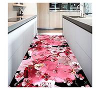 GSACLKES Carpets,Hallway Rug,Washable 0.6Cm Low-Pile Carpet Non-Skid Rubber Backifade Resistant for Indoor Kitchen Entryways,2 Colors/A/1.2X2M/B/1 * 7M