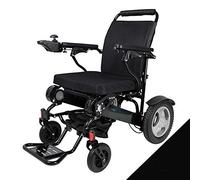 GSACLKES Wheelchairs,Open/Fold in 1 Second Now. The Lightest & Most Compact Power Chair in The World Silla Electrica Wheelchair/Black