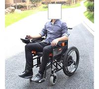 GSACLKES Wheelchairs,Open/Fold in 1 Second Now. The Lightest & Most Compact Power Chair in The World Silla Electrica Wheelchair (Black and Yellow)