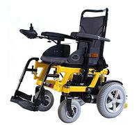 GSACLKES Wheelchairs,Self-Propelled Wheelchairs,Light Foldipower Compact Wheelchair Mobile Auxiliary Stair Climber Adjustable Armrest for The Elderly up and Down The Stairsallwheel (Yellow)