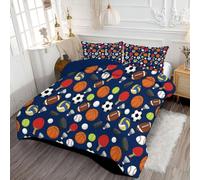 GSAEIMCT Cartoon Seamless Art Down Comforter Set Twin Size,