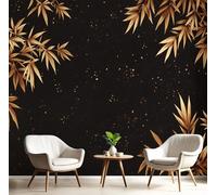 GSAEIMCT Orange Brown Smoke Texture Wallpaper Mural,Texture Art Wall Murals 3D Art Hd Printing Photo Wallpaper for Bedroom Living Kids Room Decor Poster Picture Design,250X170Cm