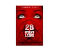 GSARUWEHRH 28 Days Later Poster Wall Art Canvas Cover Vintage Aesthetic Poster Decorative Painting for Living Room Bed Room 20x30inch(50x75cm) Unframe-style