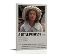 GSARUWEHRH A Little Princess Poster Wall Art Canvas Cover Vintage Aesthetic Poster Decorative Painting for Living Room Bed Room 20x30inch(50x75cm) Frame-style