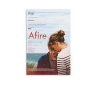 GSARUWEHRH Afire Poster Wall Art Canvas Cover Vintage Aesthetic Poster Decorative Painting for Living Room Bed Room 16x24inch(40x60cm) Unframe-style
