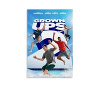 GSARUWEHRH Grown Ups 2 Poster Wall Art Canvas Cover Vintage Aesthetic Poster Decorative Painting for Living Room Bed Room 16x24inch(40x60cm) Unframe-style