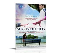GSARUWEHRH Mr. Nobody Poster Wall Art Canvas Cover Vintage Aesthetic Poster Decorative Painting for Living Room Bed Room 16x24inch(40x60cm) Frame-style