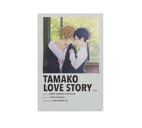 GSARUWEHRH Tamako Love Story Poster Wall Art Canvas Cover Vintage Aesthetic Poster Decorative Painting for Living Room Bed Room 16x24inch(40x60cm) Unframe-style