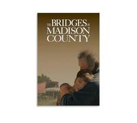 GSARUWEHRH The Bridges of Madison County Poster Wall Art Canvas Cover Vintage Aesthetic Poster Decorative Painting for Living Room Bed Room 24x36inch(60x90cm) Unframe-style